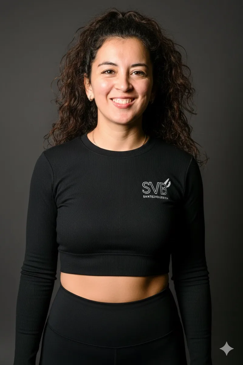 Hajar, coach Pilates et Reformer au Studio SVB